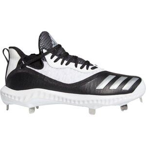 Adidas Men's Icon V Bounce Iced Out Metal Baseball Cleats, Black -‎ Size 13.5